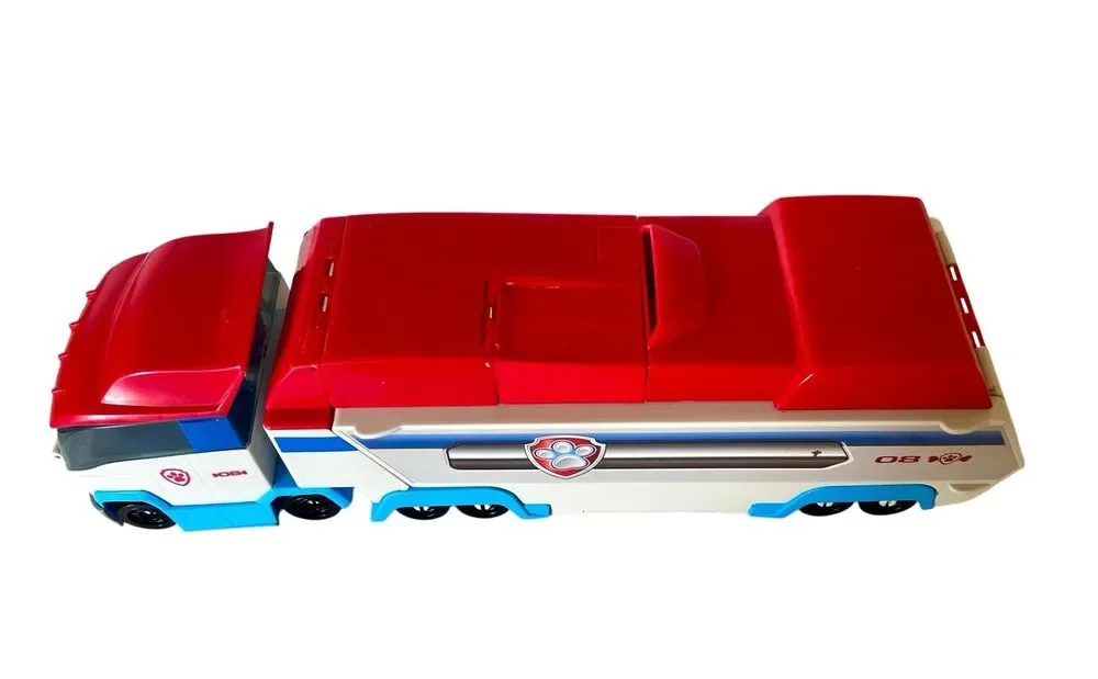 PAW Patrol PAW Patroller Transforming Toy Rescue Truck with Pup Figure Marshall